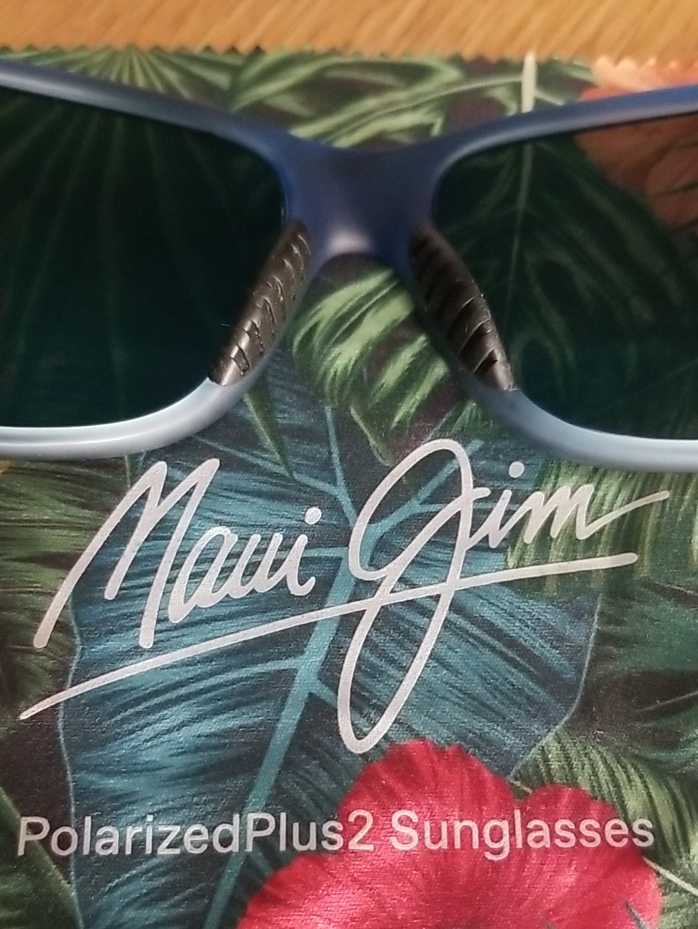 Maui Jim Kaiwi Channel Polarized Wrap Sunglasses - Picture 8 of 16